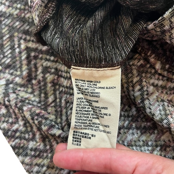 Free People Women’s Pull On Patterned Knit Joggers with Pockets Lounge Size XS - Picture 4 of 12